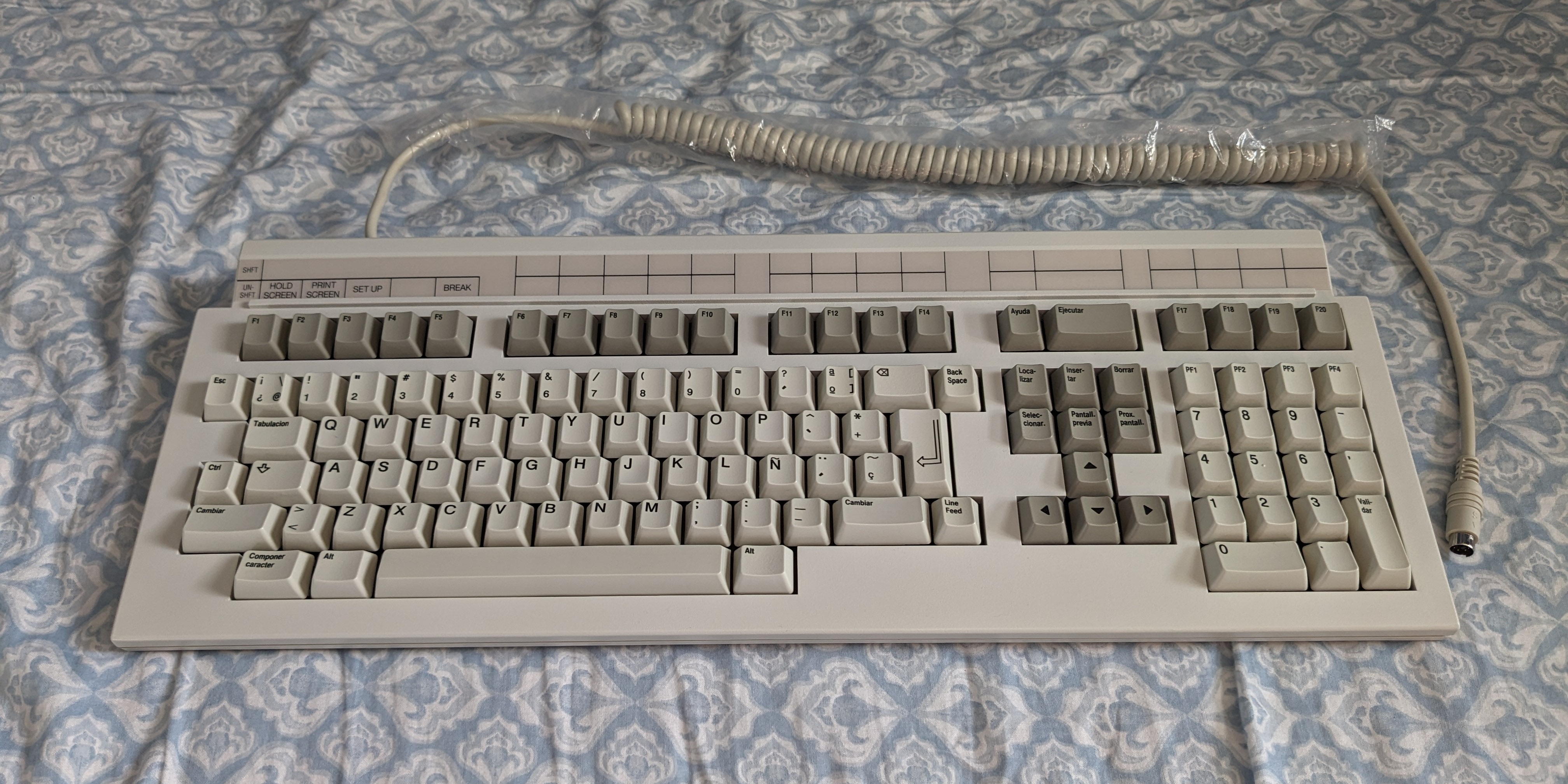 A DEC style variant of a Televideo 995-65 keyboard