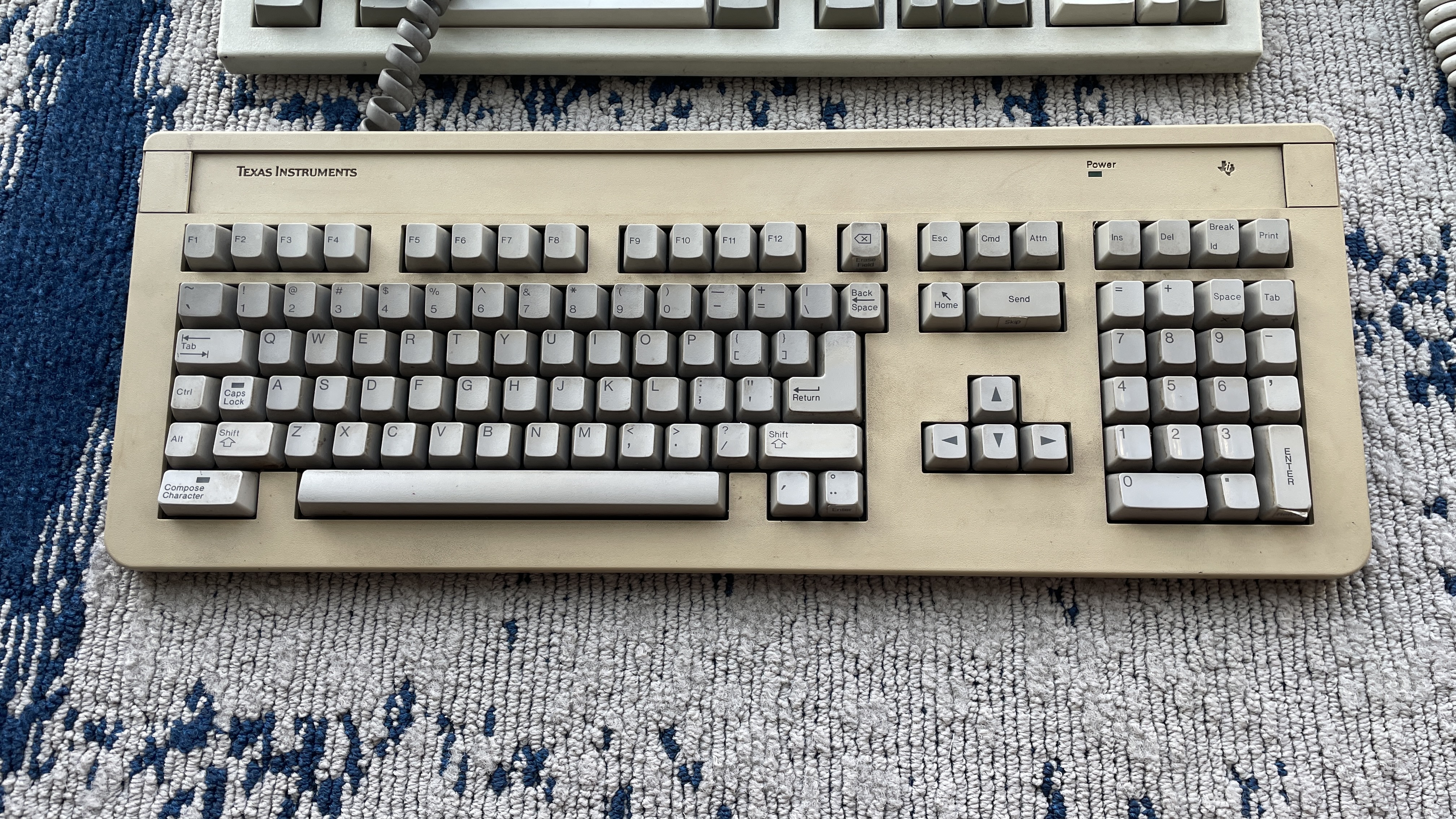 texas instruments 924 terminal keyboard